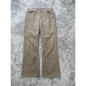 Vintage Levis 517 Corduroy Pants Mens 36x32 Tan Bootcut USA 70s Western